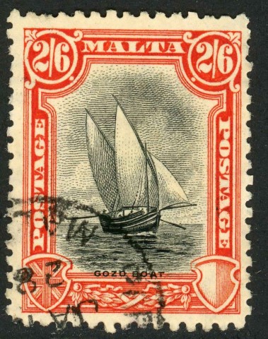 Malta 1926-27 SG.169 F/U