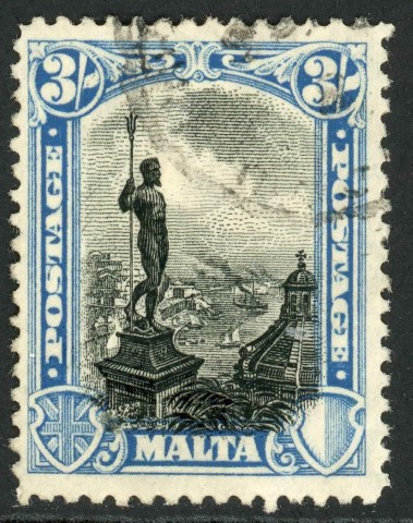 Malta 1926-27 SG.170 F/U