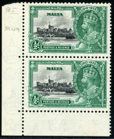 Malta 1935 SG.210a M/M with normal