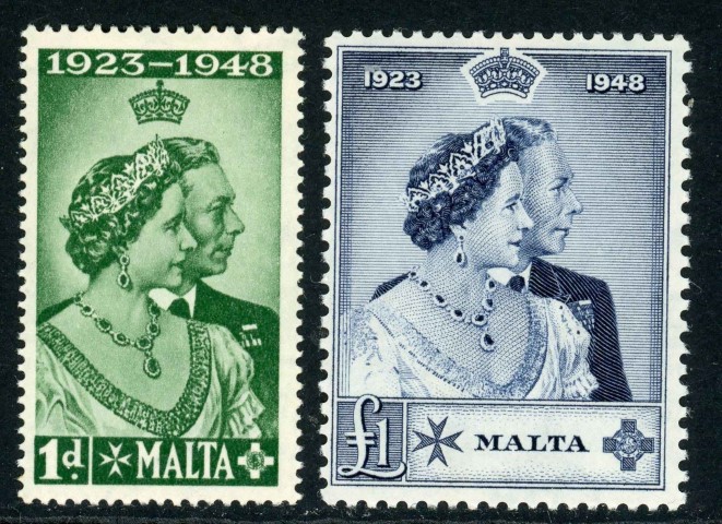 Malta 1949 SG.249-250 M/M