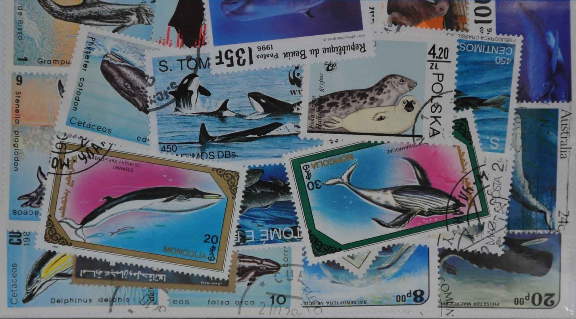 Marine Mammals 50 Stamps (M183)