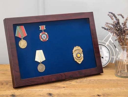 Medal Display Case MILITARIA VITRINE