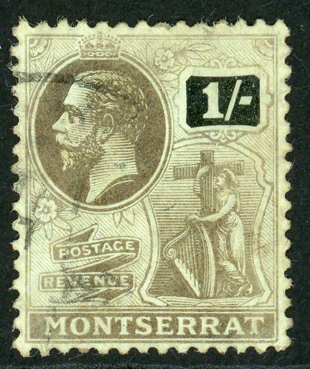 Montserrat 1916-22 SG.56 F/U