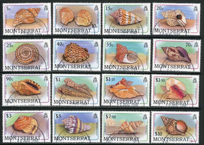 Montserrat 1988 SG.757-772 F/U