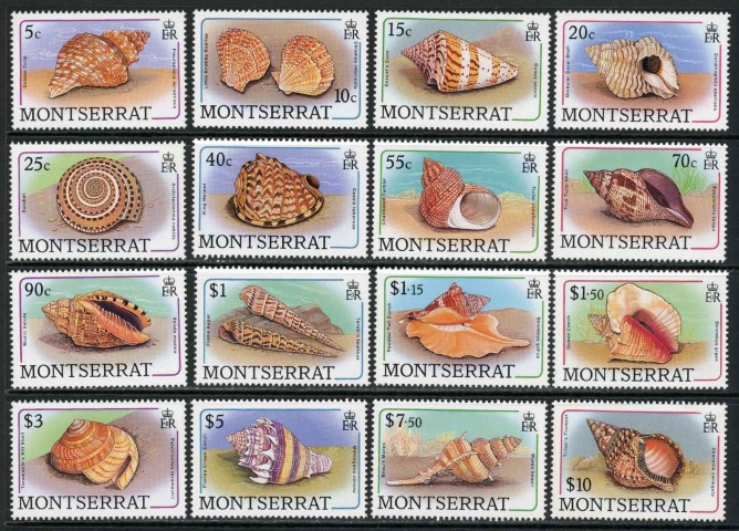 Montserrat 1988 SG.757-772 U/M