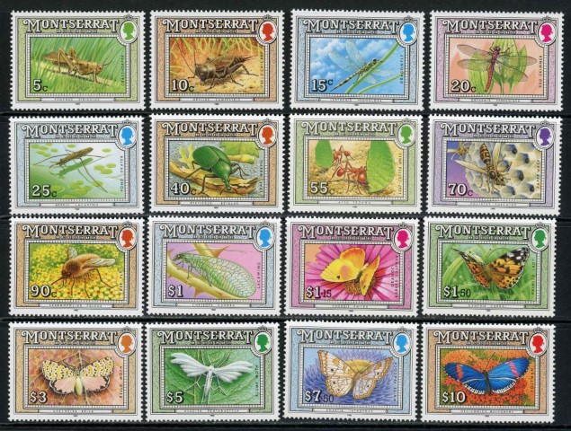 Montserrat 1992 SG.889-904 U/M