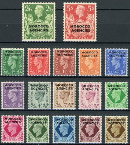 Morocco Agencies 1949 SG.77-93 M/M