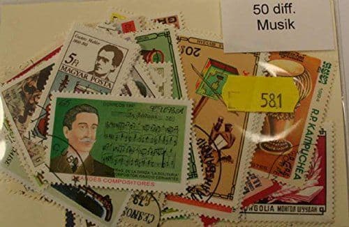 Music  50 Stamps (581)