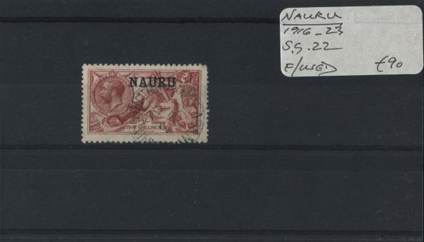 Nauru 1916-23 SG.22 F/U