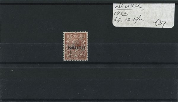 Nauru 1923 SG.15 F/U