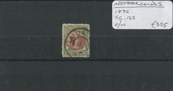 Netherlands 1896 SG.165 F/U