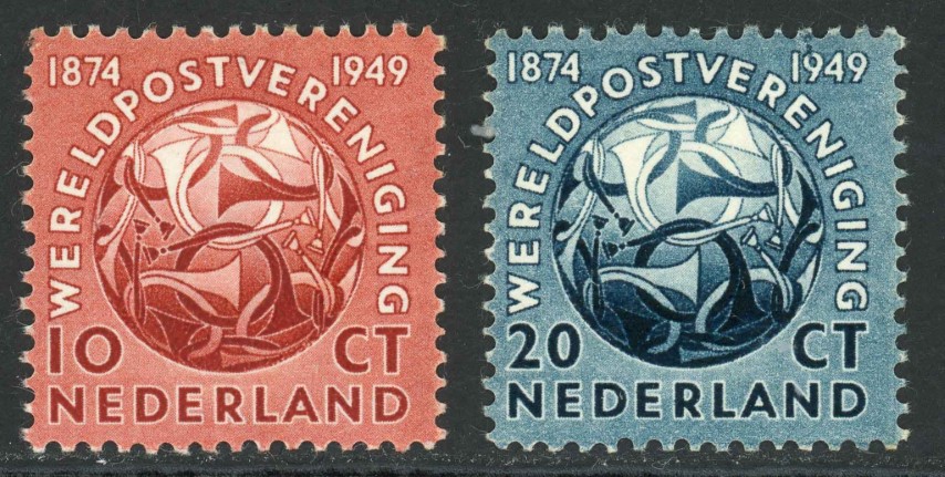 Netherlands 1949 SG.706-707 U/M