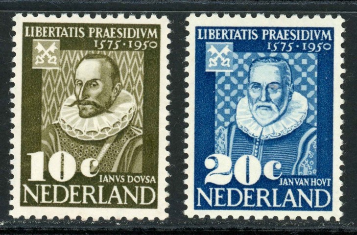 Netherlands 1950 SG.725-726 U/M