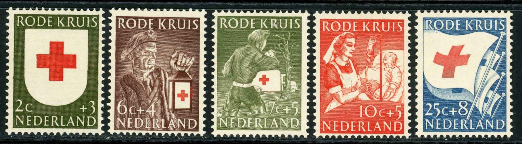 Netherlands 1953 SG.769-773 U/M