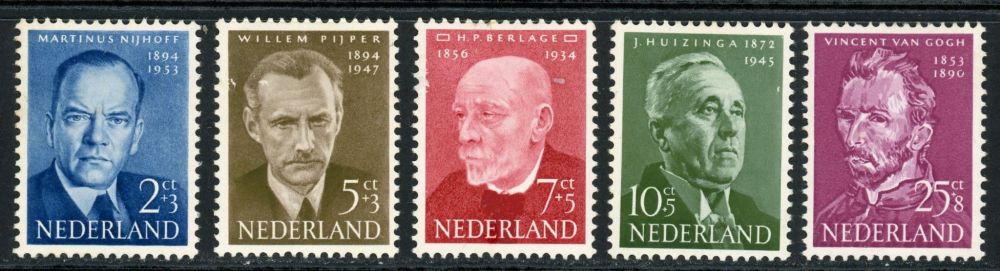 Netherlands 1954 SG.796-800 M/M