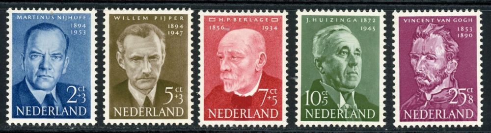 Netherlands 1954 SG.796-800 U/M