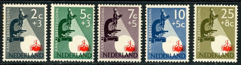 Netherlands 1955 SG.816-820 U/M