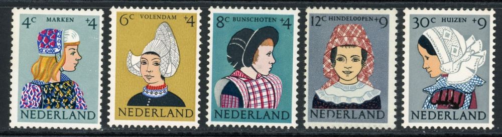 Netherlands 1960 SG.902-906 U/M