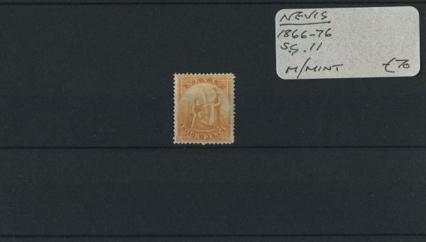 Nevis 1866-76 SG.11 M/M