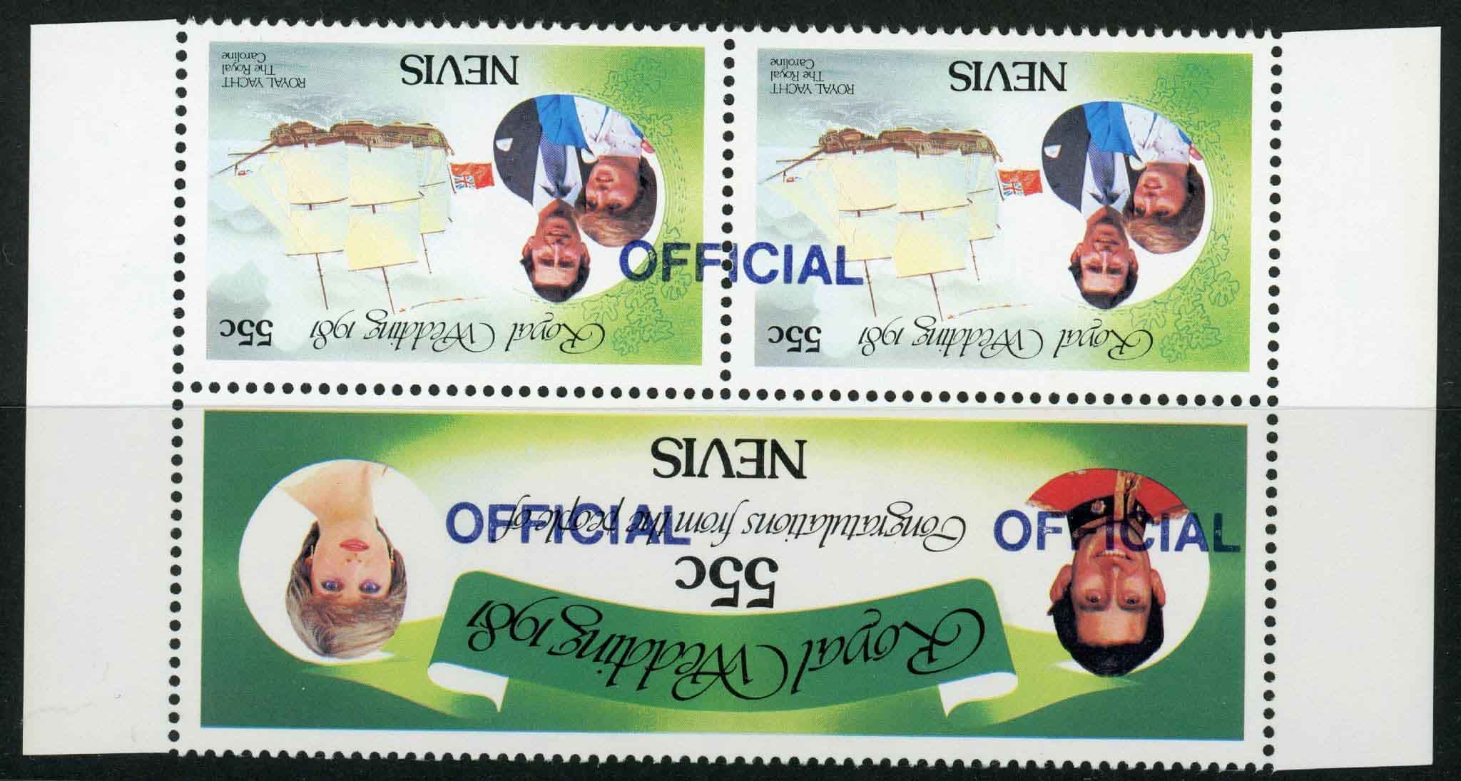 Nevis 1983 SG.O25gd & O26gc U/M (1)