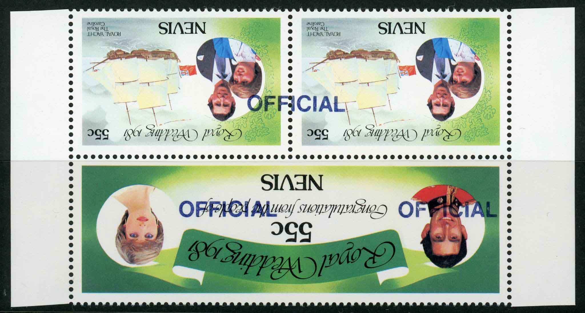 Nevis 1983 SG.O25gd & O26gc U/M (2)