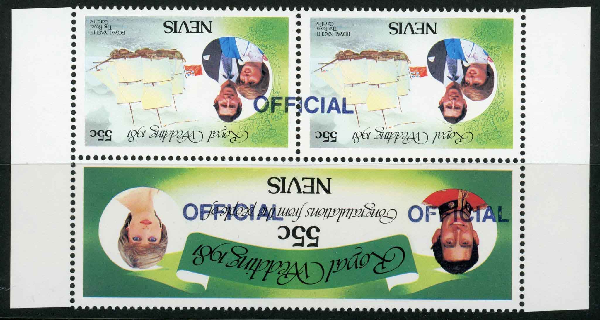 Nevis 1983 SG.O25gd & O26gc U/M (3)