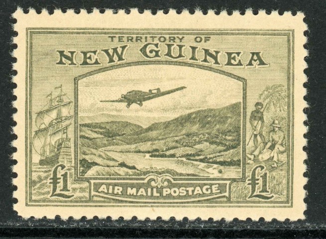 New Guinea 1939 SG.225 U/M