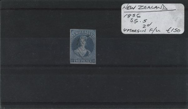 New Zealand 1856 SG.5 F/U