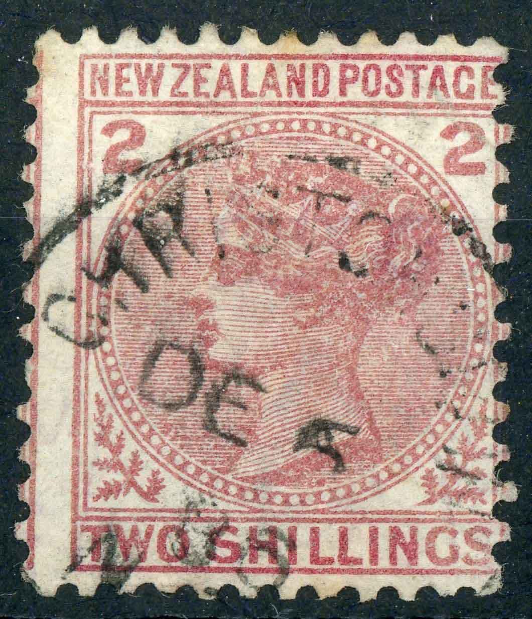 New Zealand 1878 SG.185 F/U