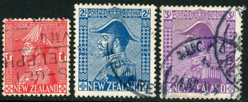 New Zealand 1926-34 SG.468-470 F/U