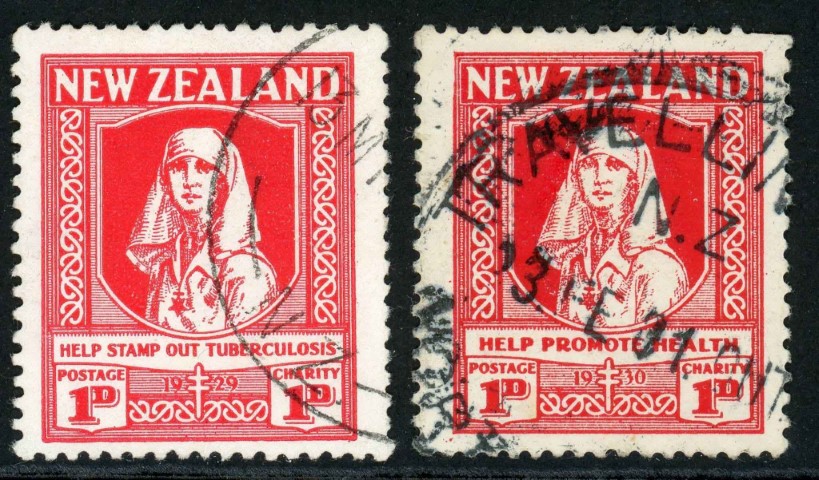 New Zealand 1929-30 SG.544-545 F/U