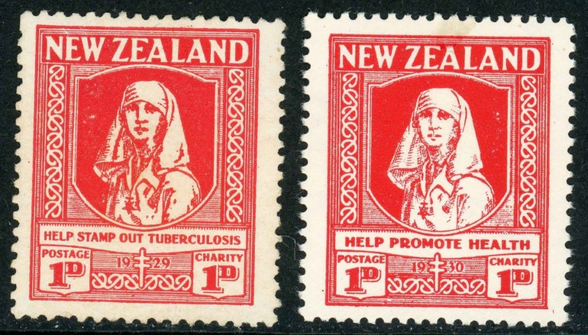 New Zealand 1929-30 SG.544-545 M/M