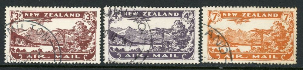 New Zealand 1931-35 SG.548-550 F/U (1) (1)