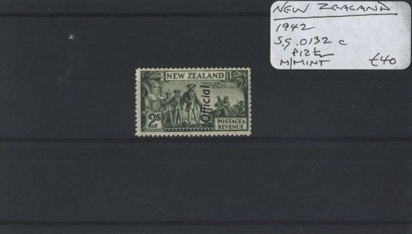 New Zealand 1942 SG.O132c M/M