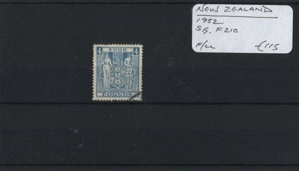 New Zealand 1952 SG.F210 F/U