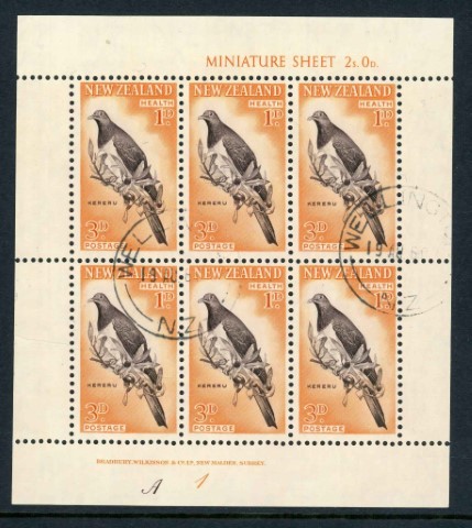 New Zealand 1960 SG.MS804b F/U (2 sheets)