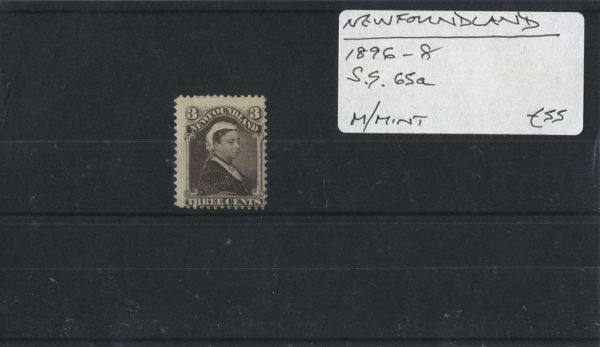 Newfoundland 1896-8 SG.65a M/M