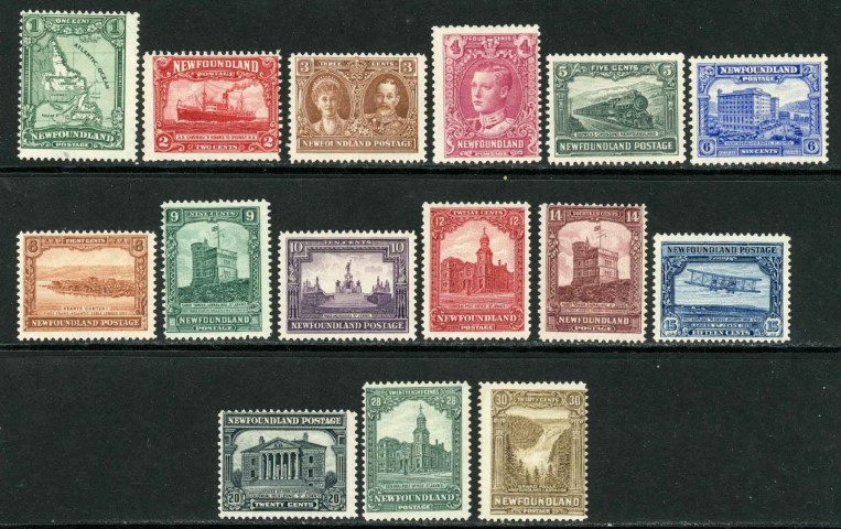 Newfoundland 1928-29 SG.164-178 M/M