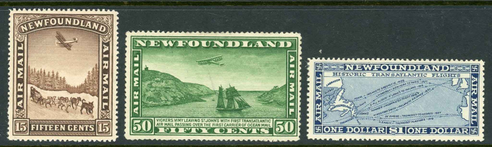 Newfoundland 1931 SG.192-194 M/M