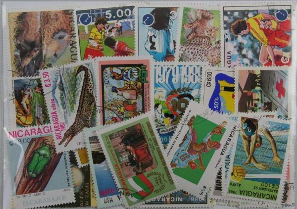 Nicaragua 200 Stamps (207)