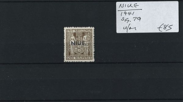 Nieu 1941 SG.79 U/M