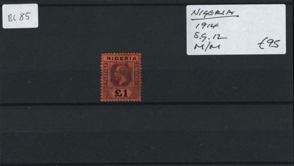 Nigeria 1914 SG.12 M/M