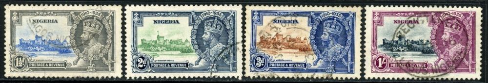 Nigeria 1935 SG.30-33 F/U