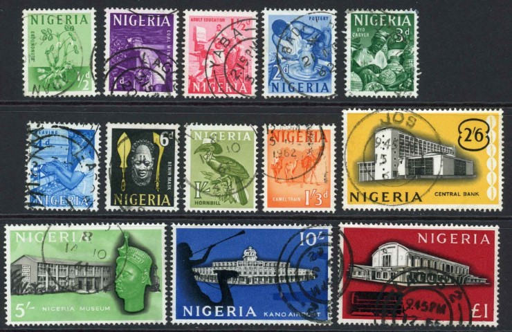 Nigeria 1961 SG.89-101 F/U