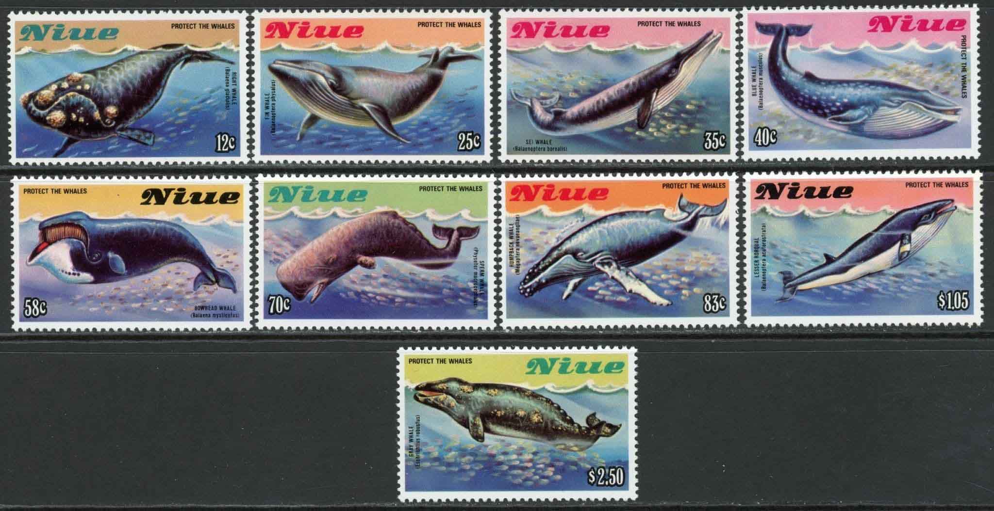 Niue 1983 SG.487-495 U/M