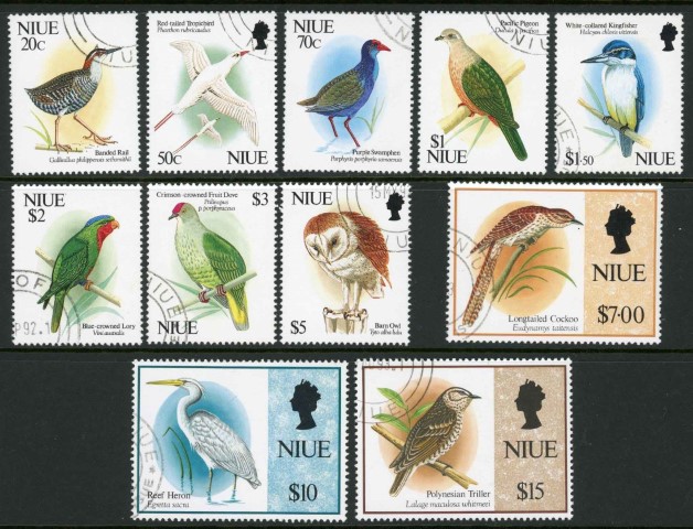 Niue 1992-93 SG.718-729 F/U