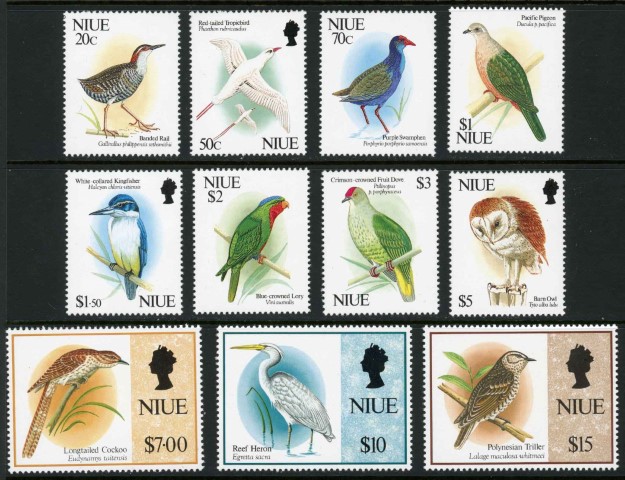 Niue 1992 SG.718-729 U/M