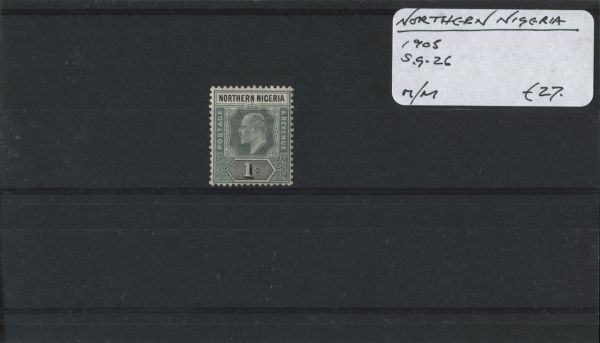 Northen Nigeria 1905 SG.26 M/M