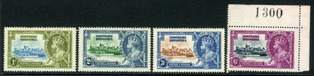 Northern Rhodesia 1935 SG.18-21 U/M