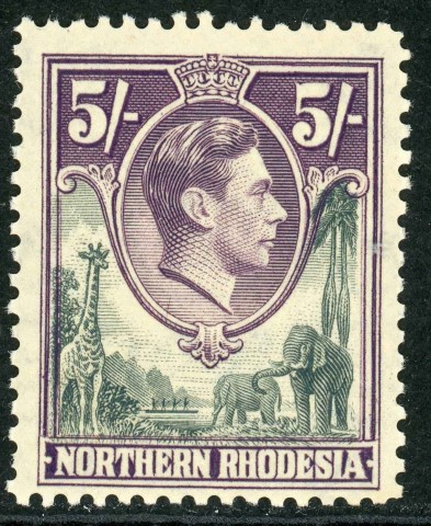 Northern Rhodesia 1938-52 SG.43 U/M